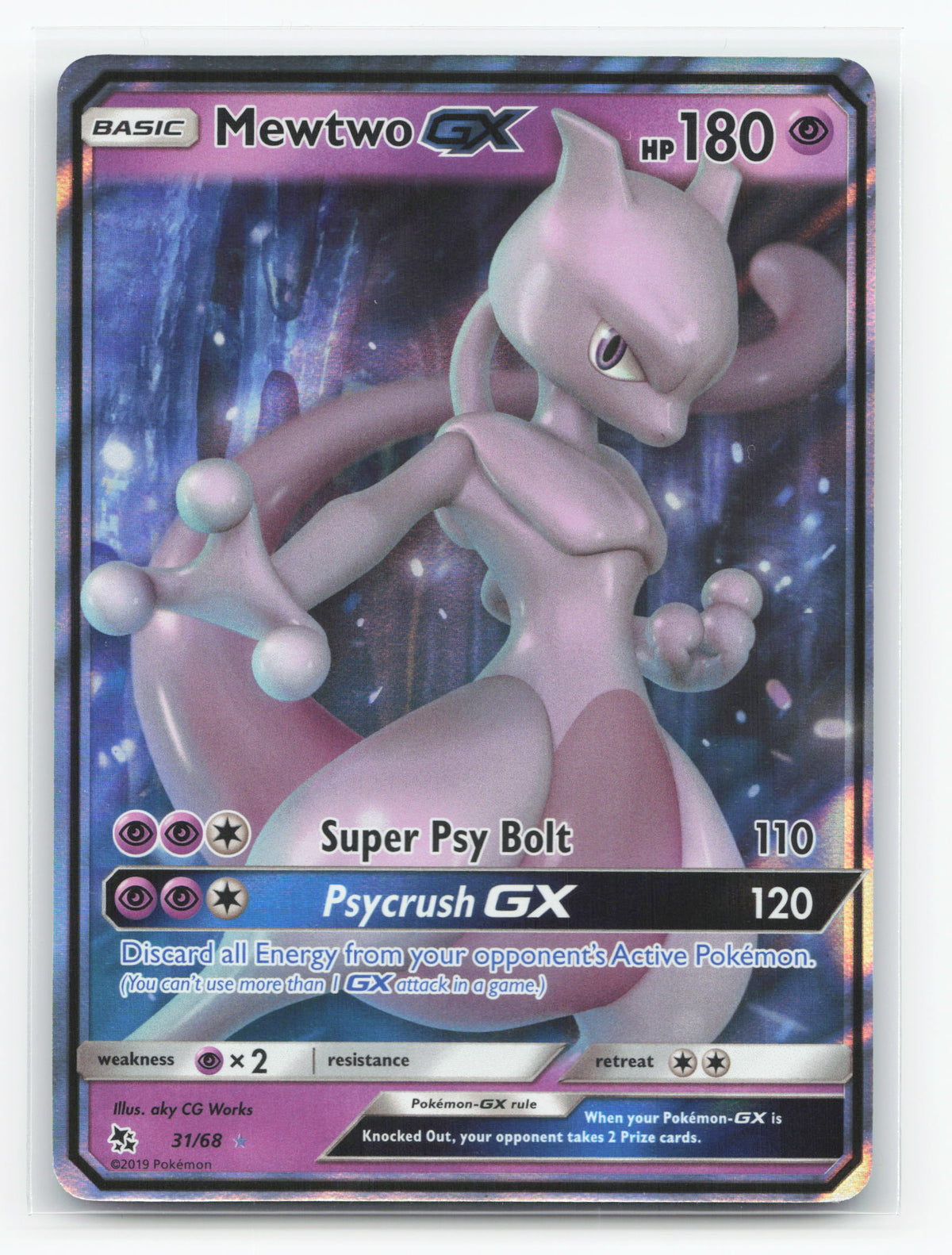 Mewtwo-GX 31/68 - Hidden Fates