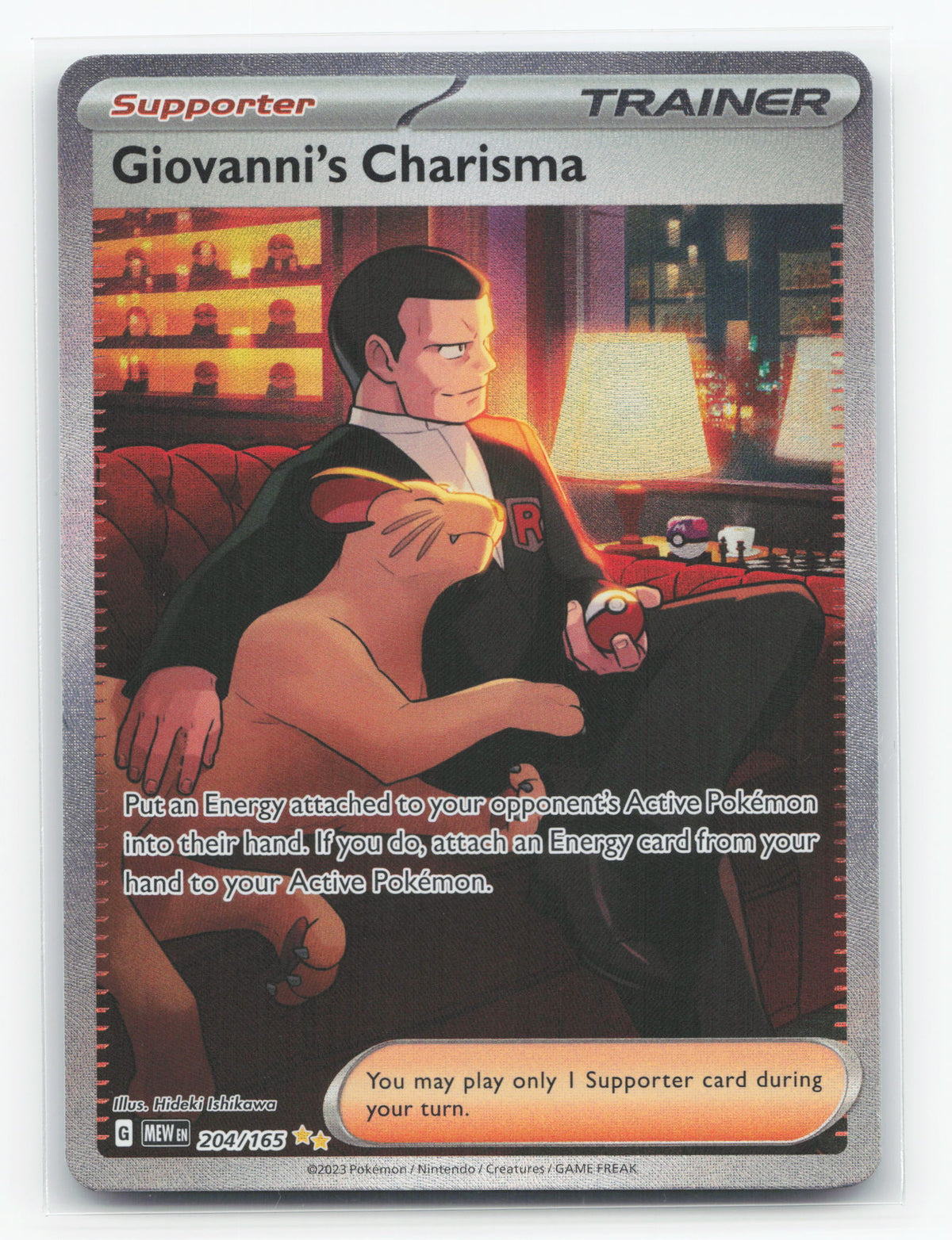 Giovanni's Charisma 204/165 - 151