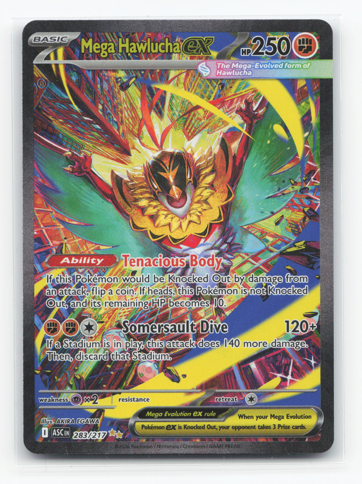 Mega Hawlucha ex 283/217 - Ascended Heroes
