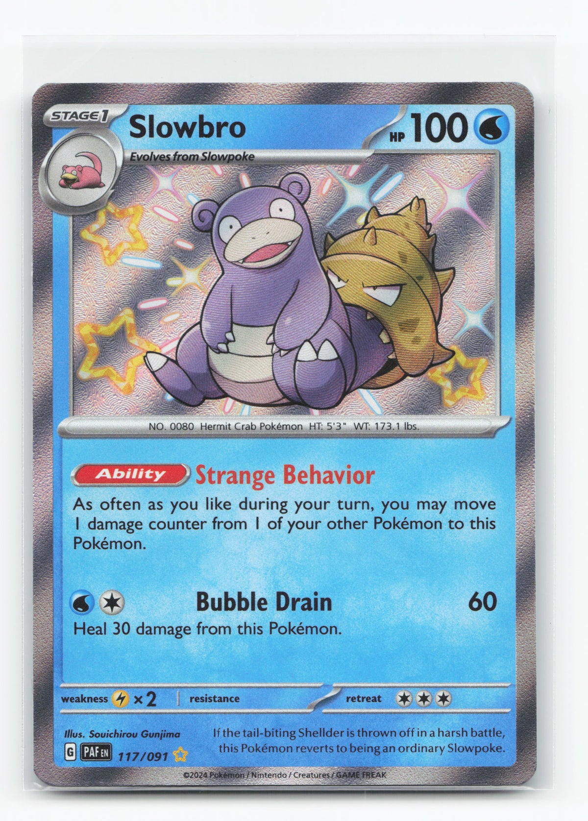 Slowbro 117/091 - Paldean Fates