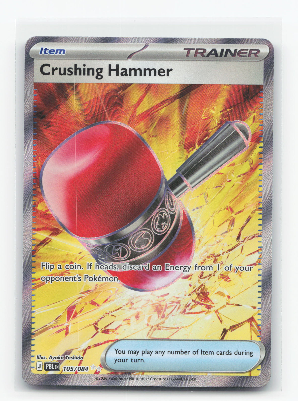 Crushing Hammer 105/084 - Pitch Black