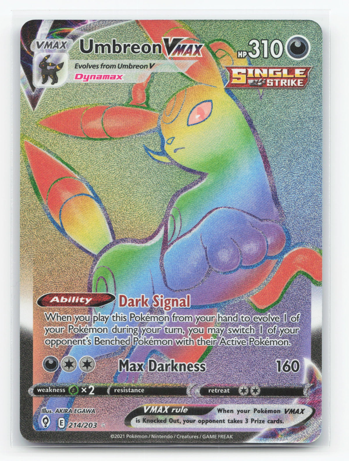 Umbreon VMAX 214/203 - Evolving Skies