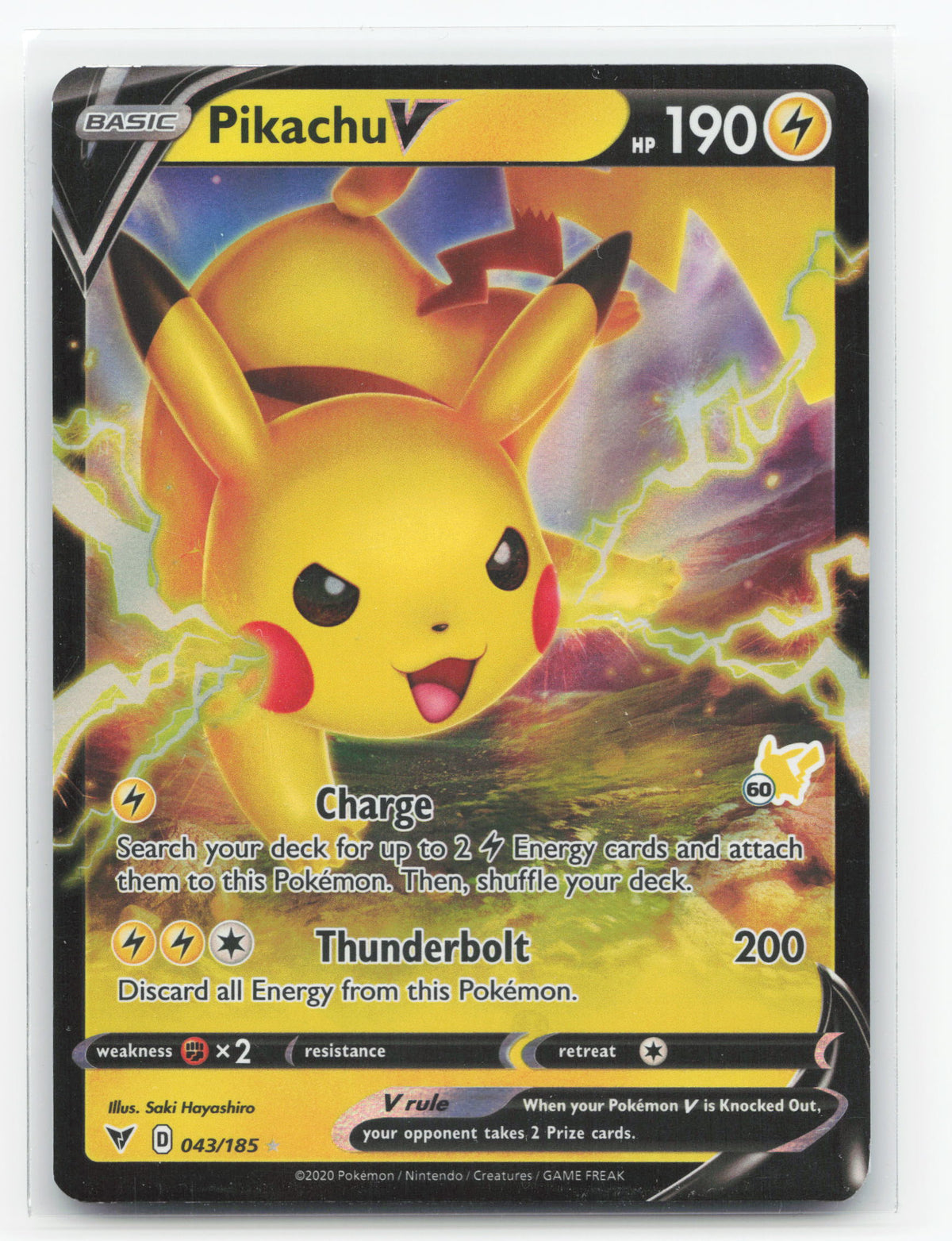 Pikachu V 043/185 - Vivid Voltage