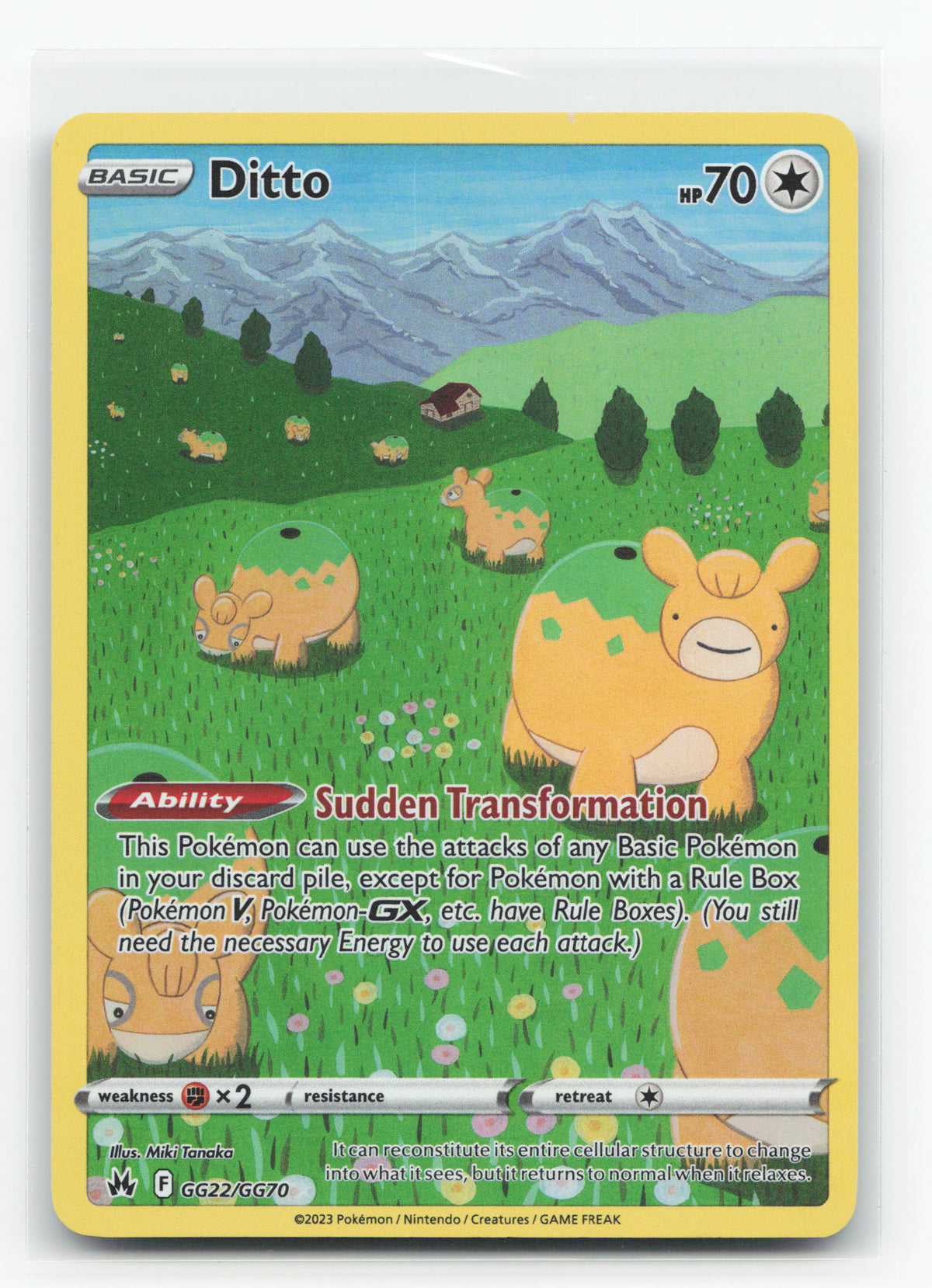 Ditto GG22/GG70 - Crown Zenith Galarian Gallery