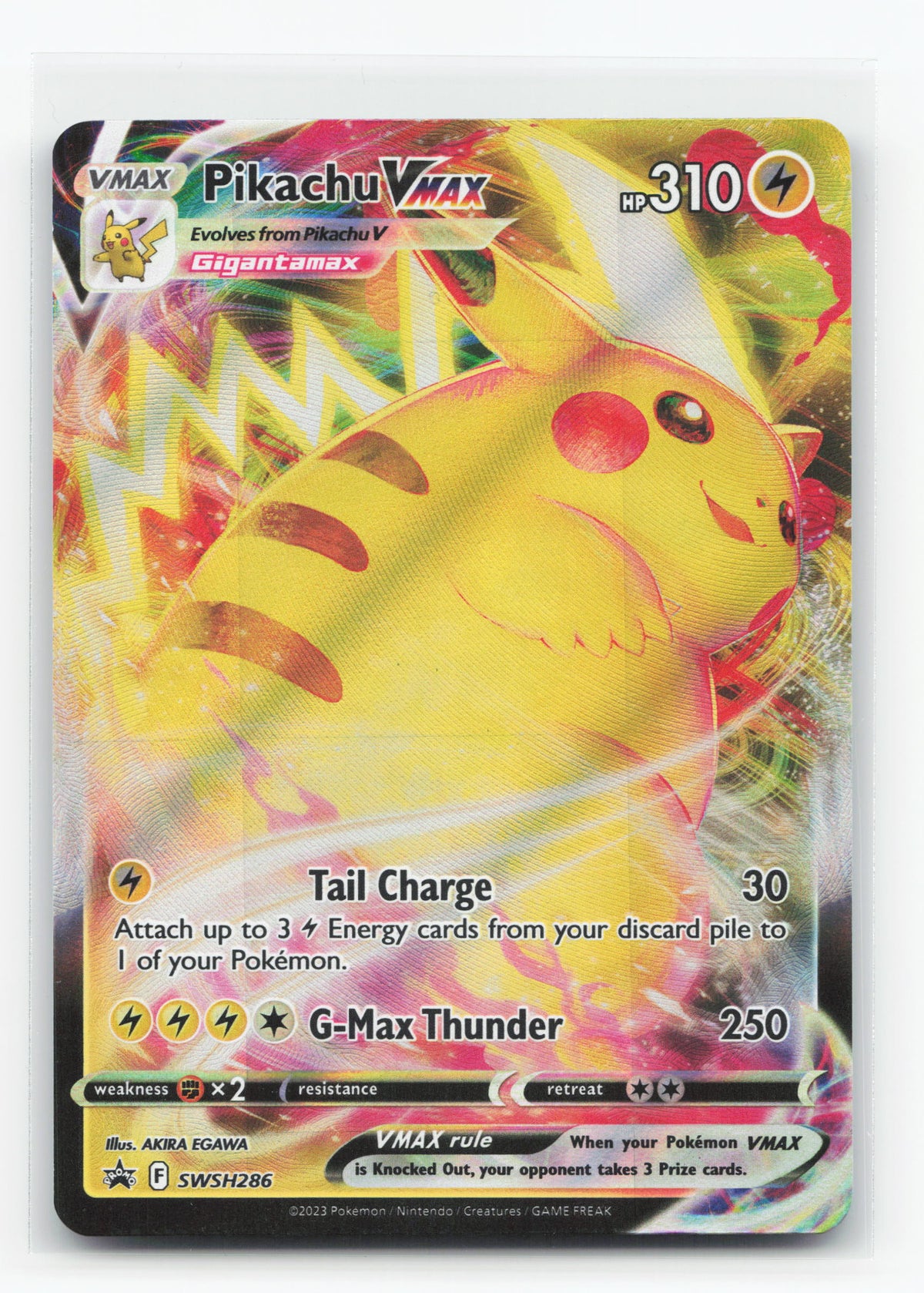 Pikachu VMAX SWSH286 - SWSH Black Star Promos