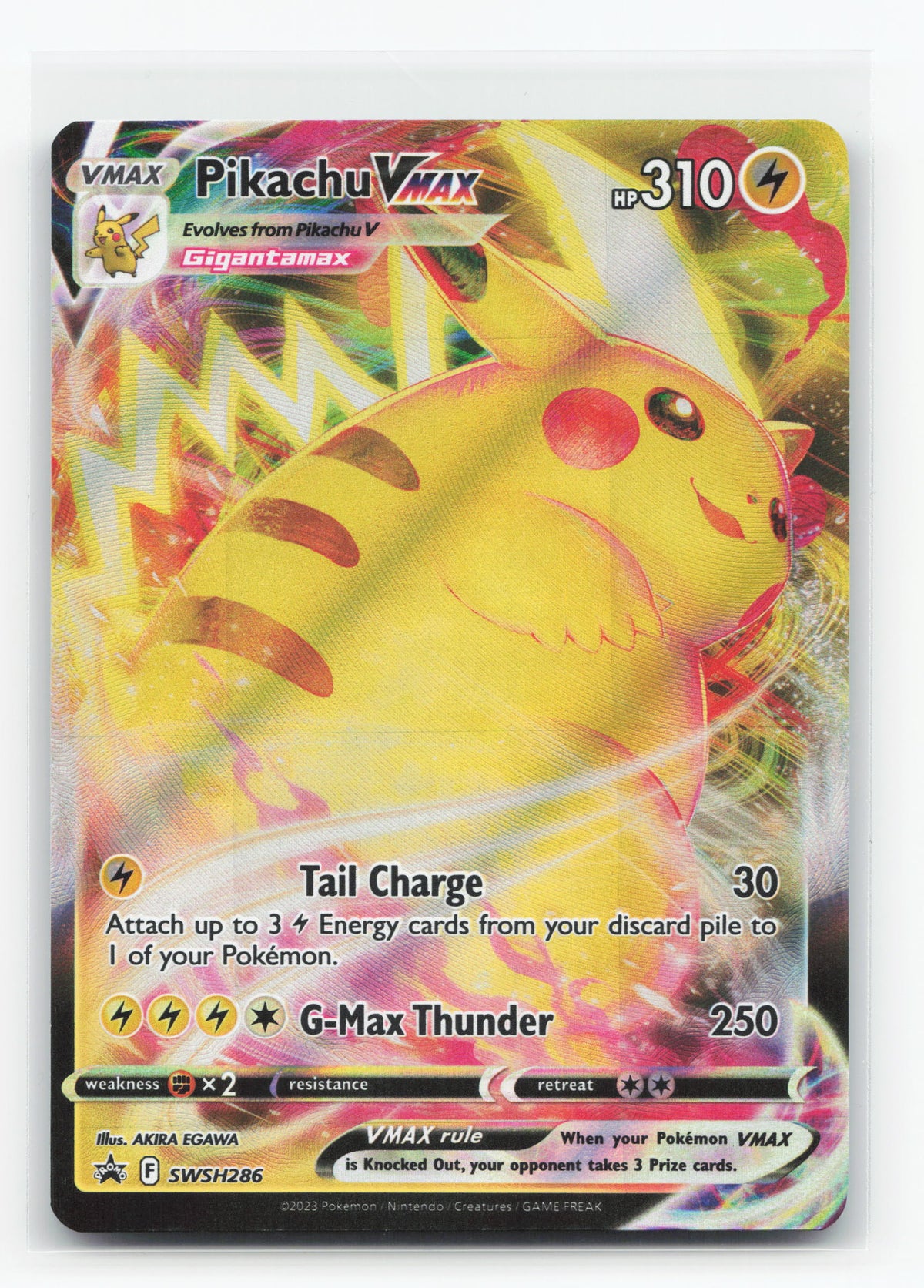 Pikachu VMAX SWSH286 - SWSH Black Star Promos