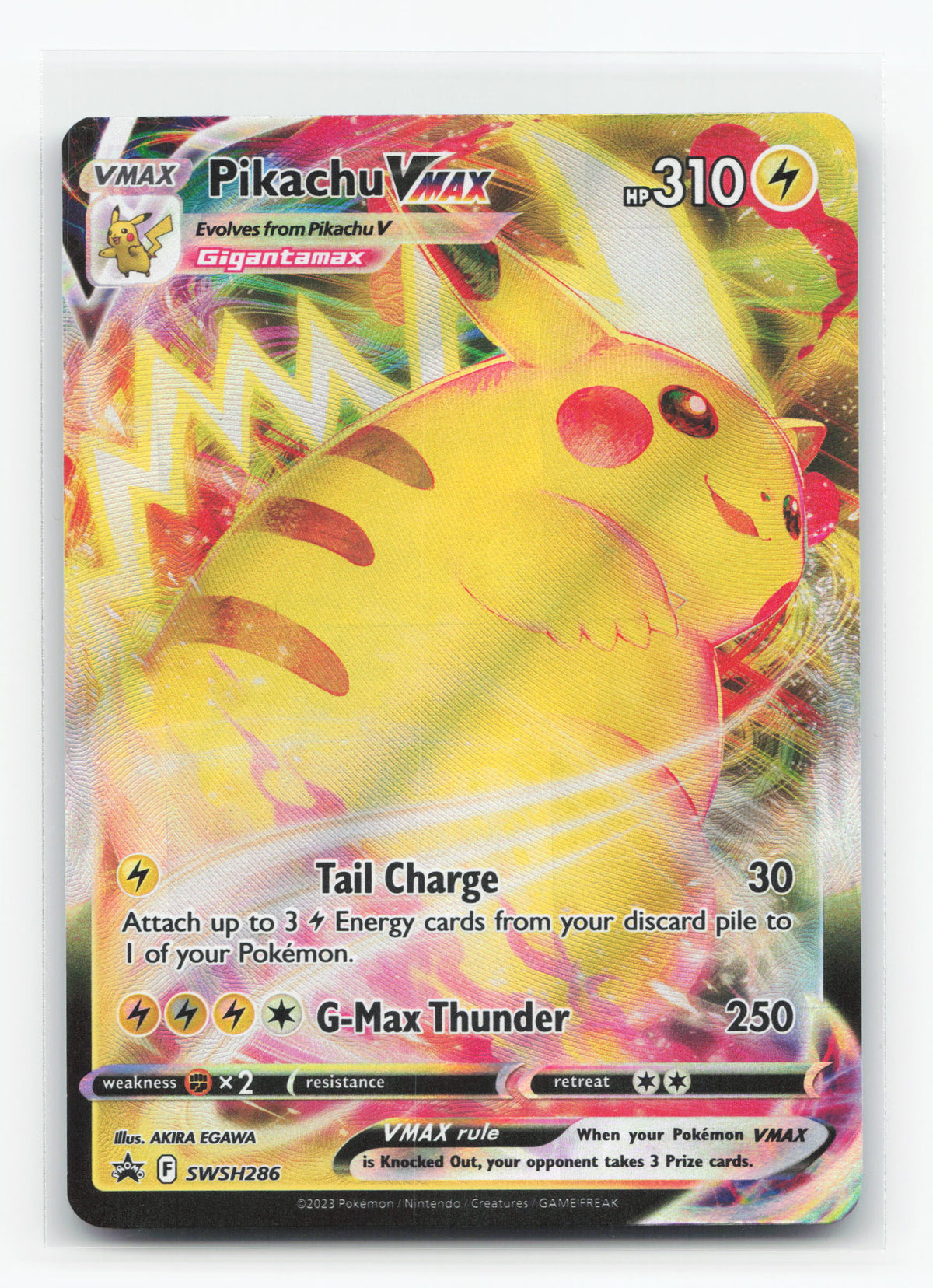 Pikachu VMAX SWSH286 - SWSH Black Star Promos
