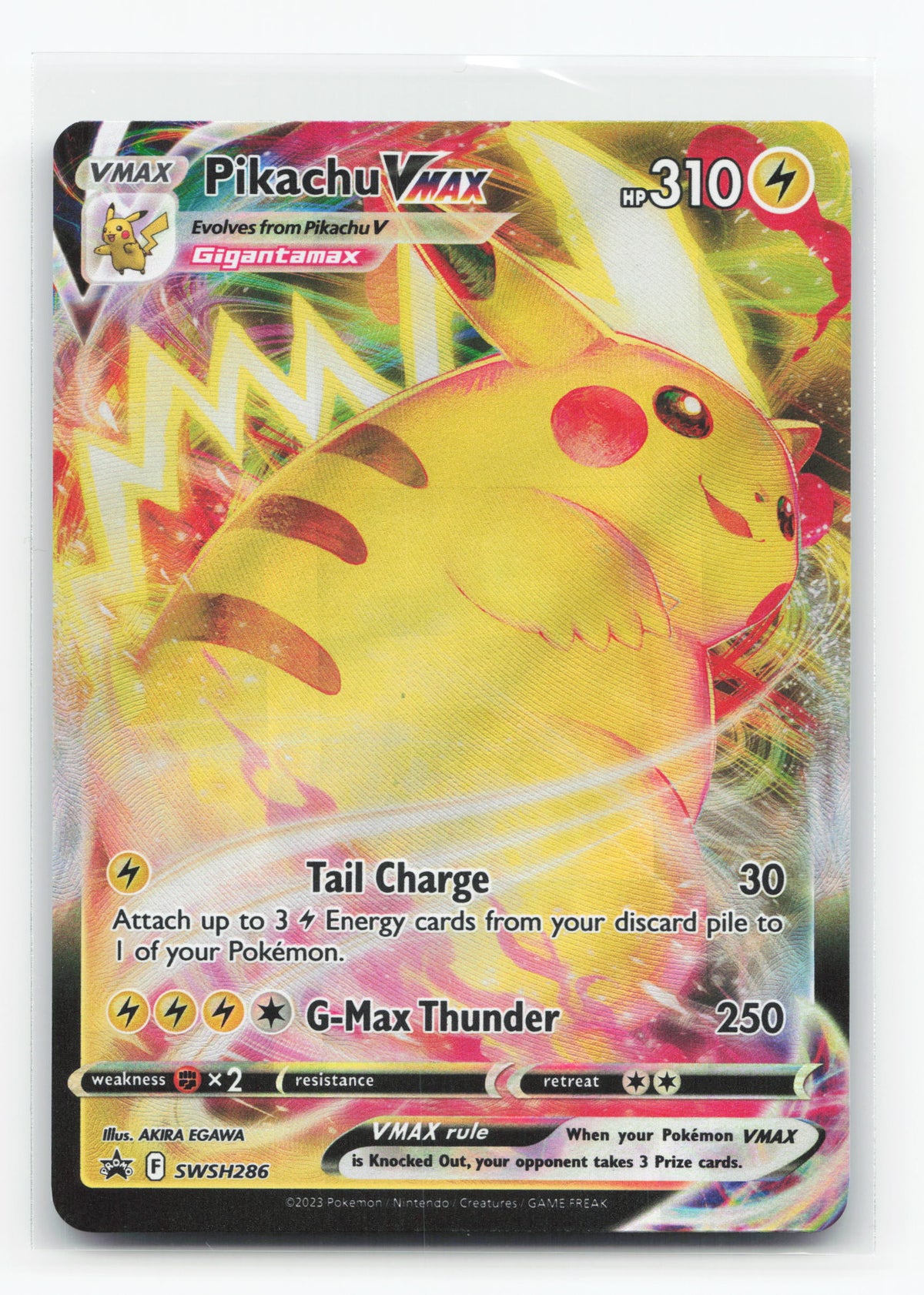 Pikachu VMAX SWSH286 - SWSH Black Star Promos