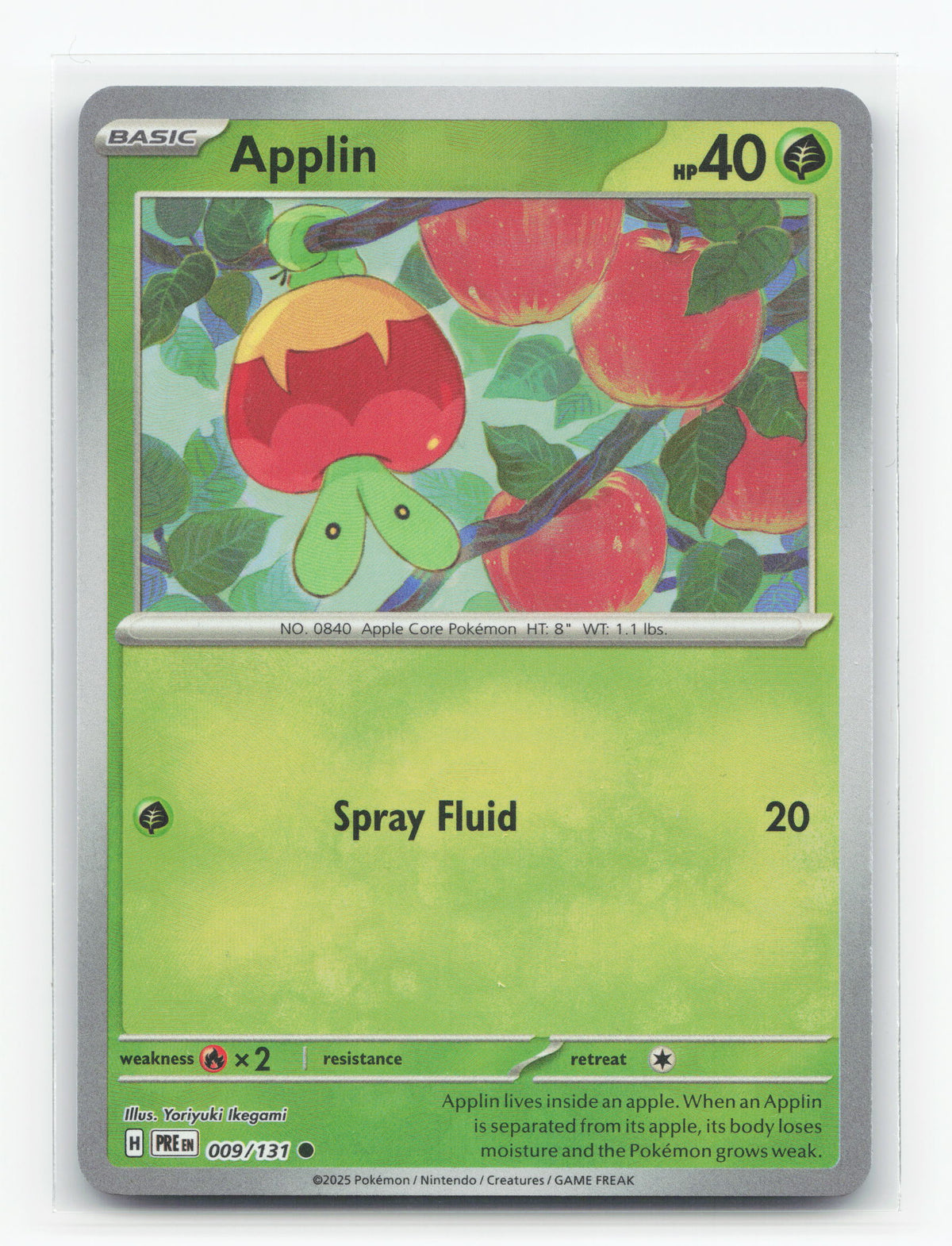 Applin (Pokeball) 009/131 - Prismatic Evolutions