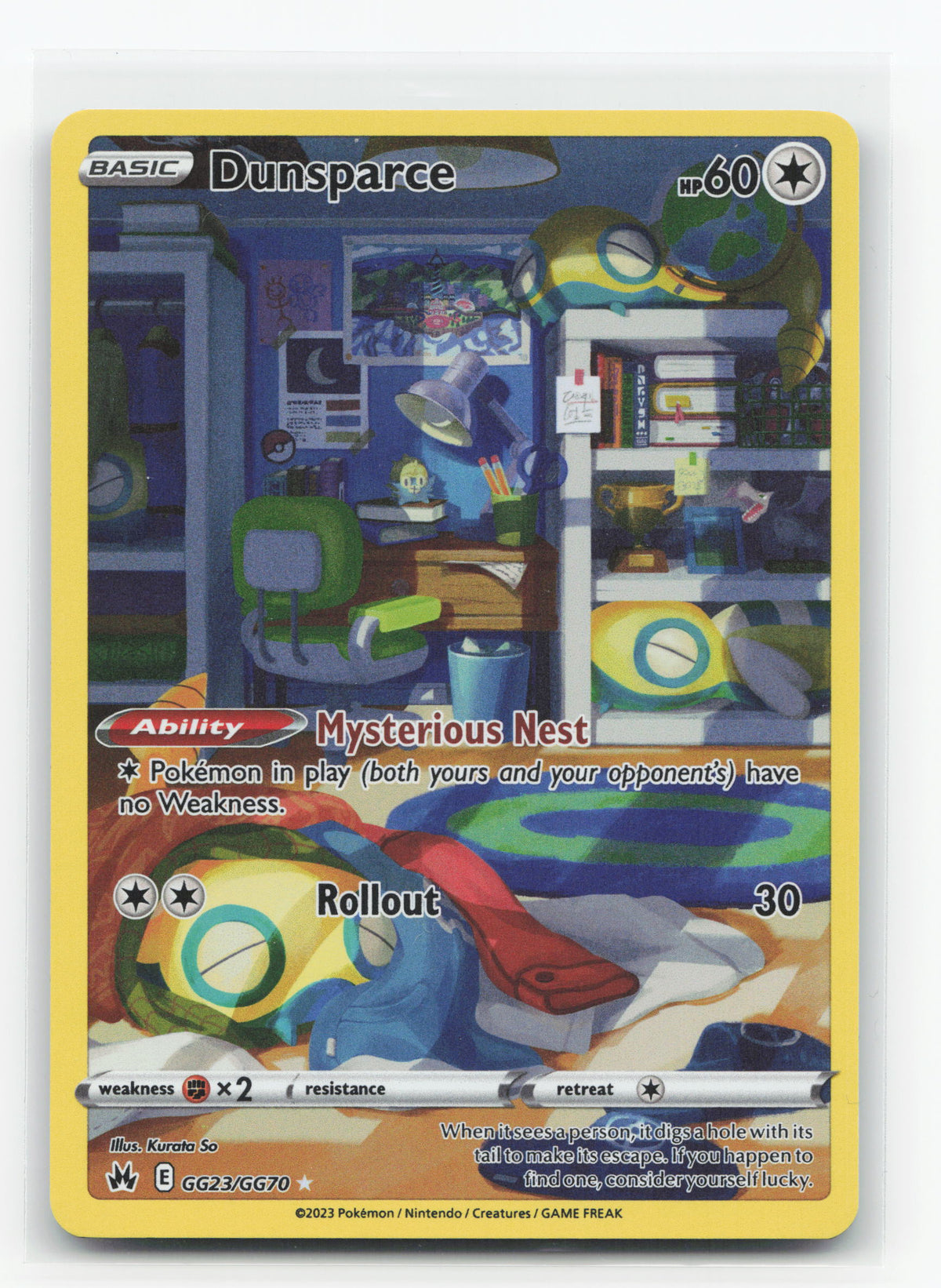 Dunsparce GG23/GG70 - Crown Zenith Galarian Gallery