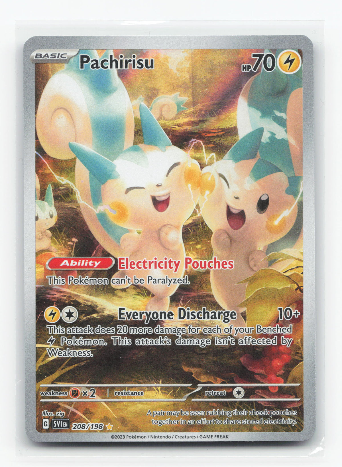 Pachirisu 208/198 - Scarlet & Violet