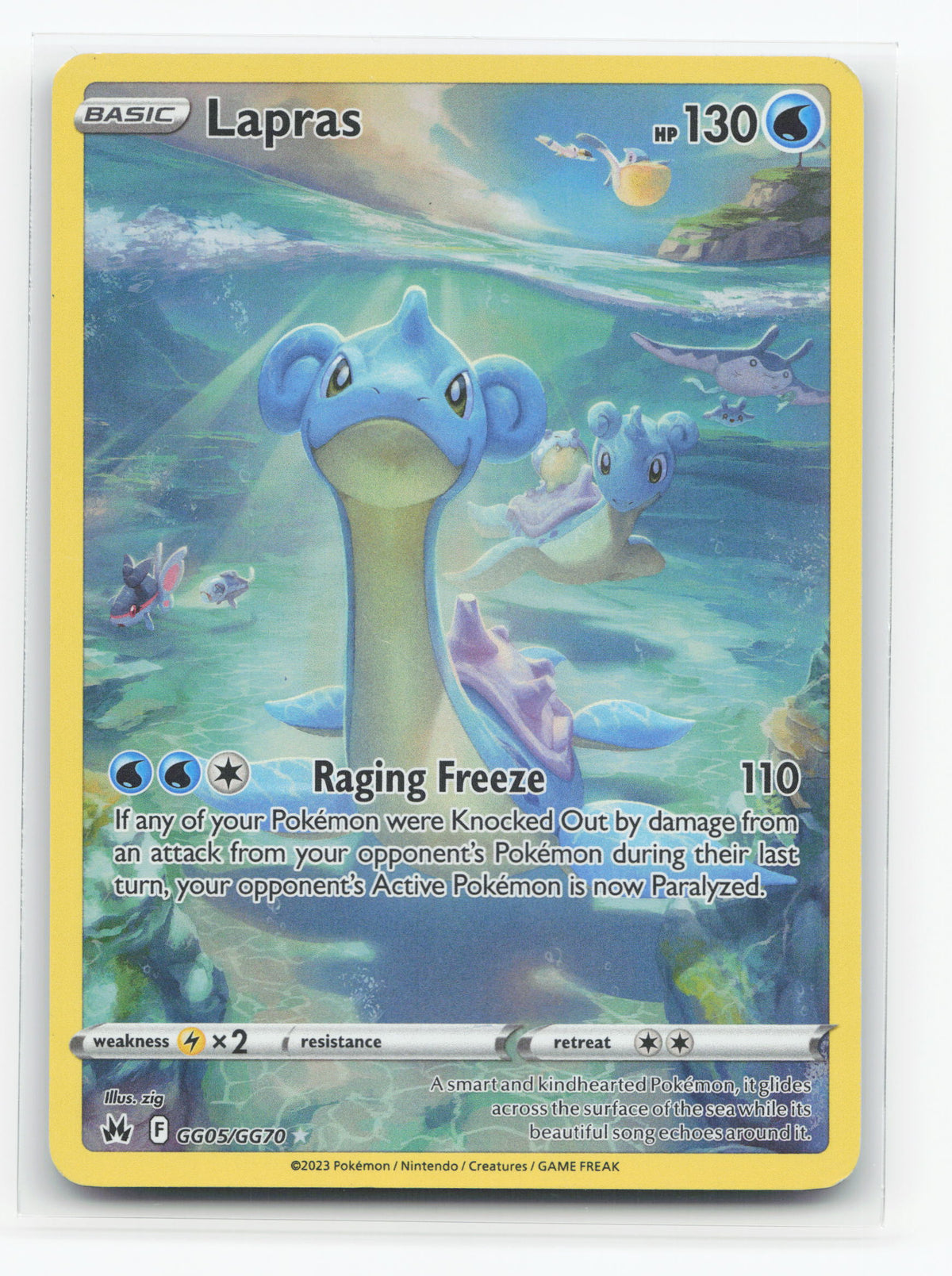 Lapras GG05/GG70 - Crown Zenith Galarian Gallery