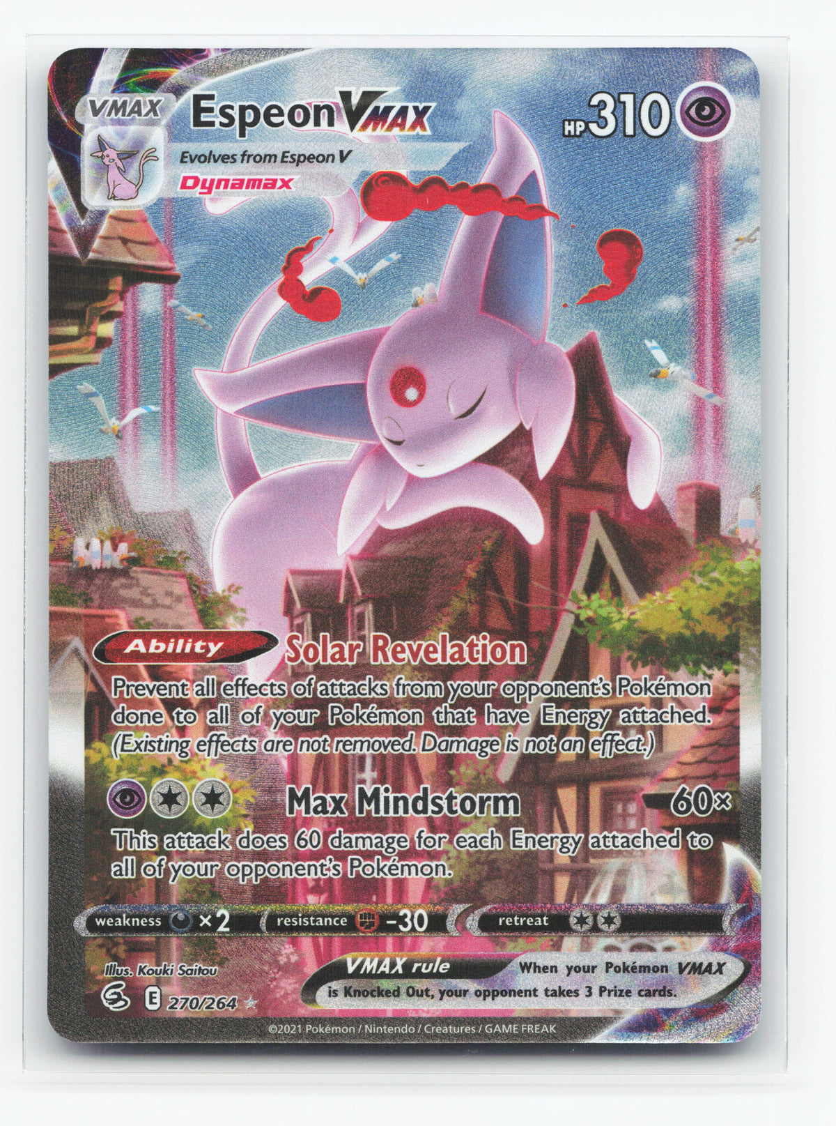 Espeon VMAX 270/264 - Fusion Strike