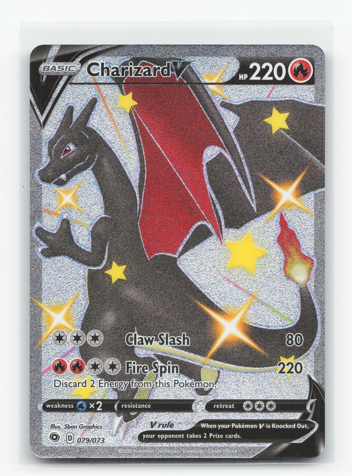 Charizard V 079/073 - Champion's Path