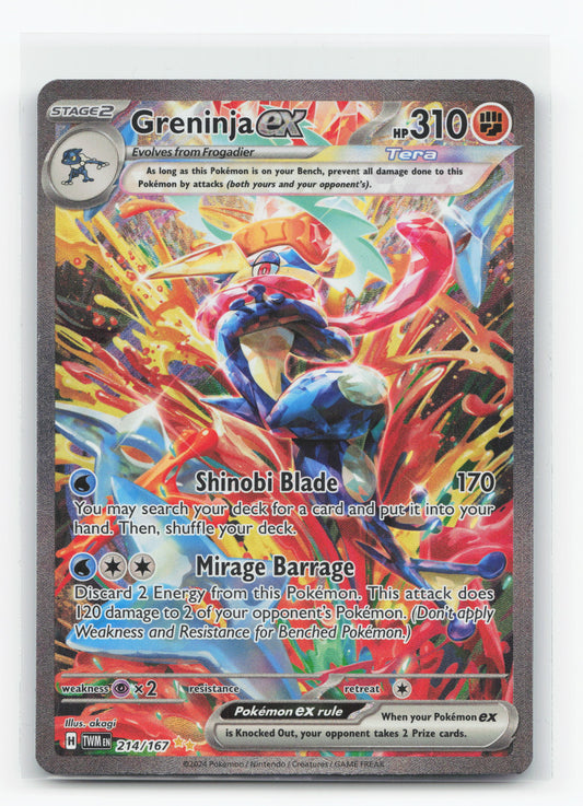 Greninja ex 214/167 - Twilight Masquerade