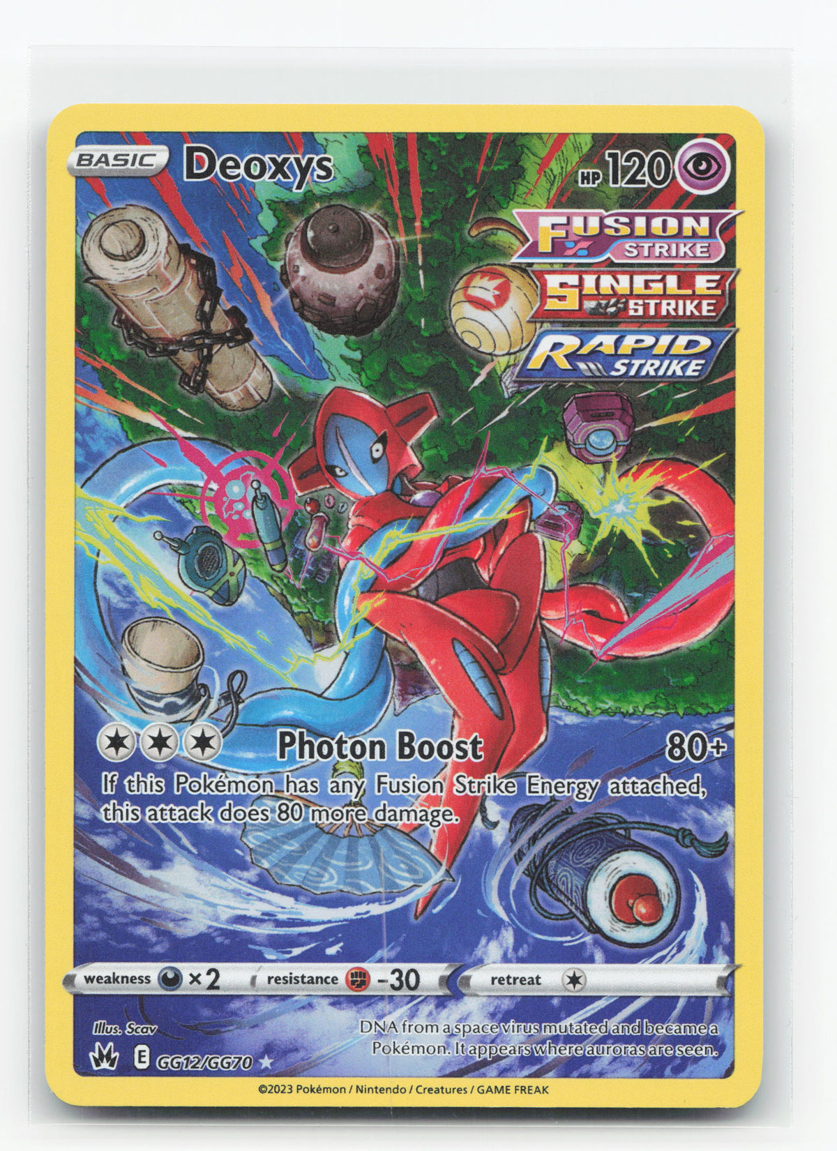 Deoxys GG12/GG70 - Crown Zenith Galarian Gallery