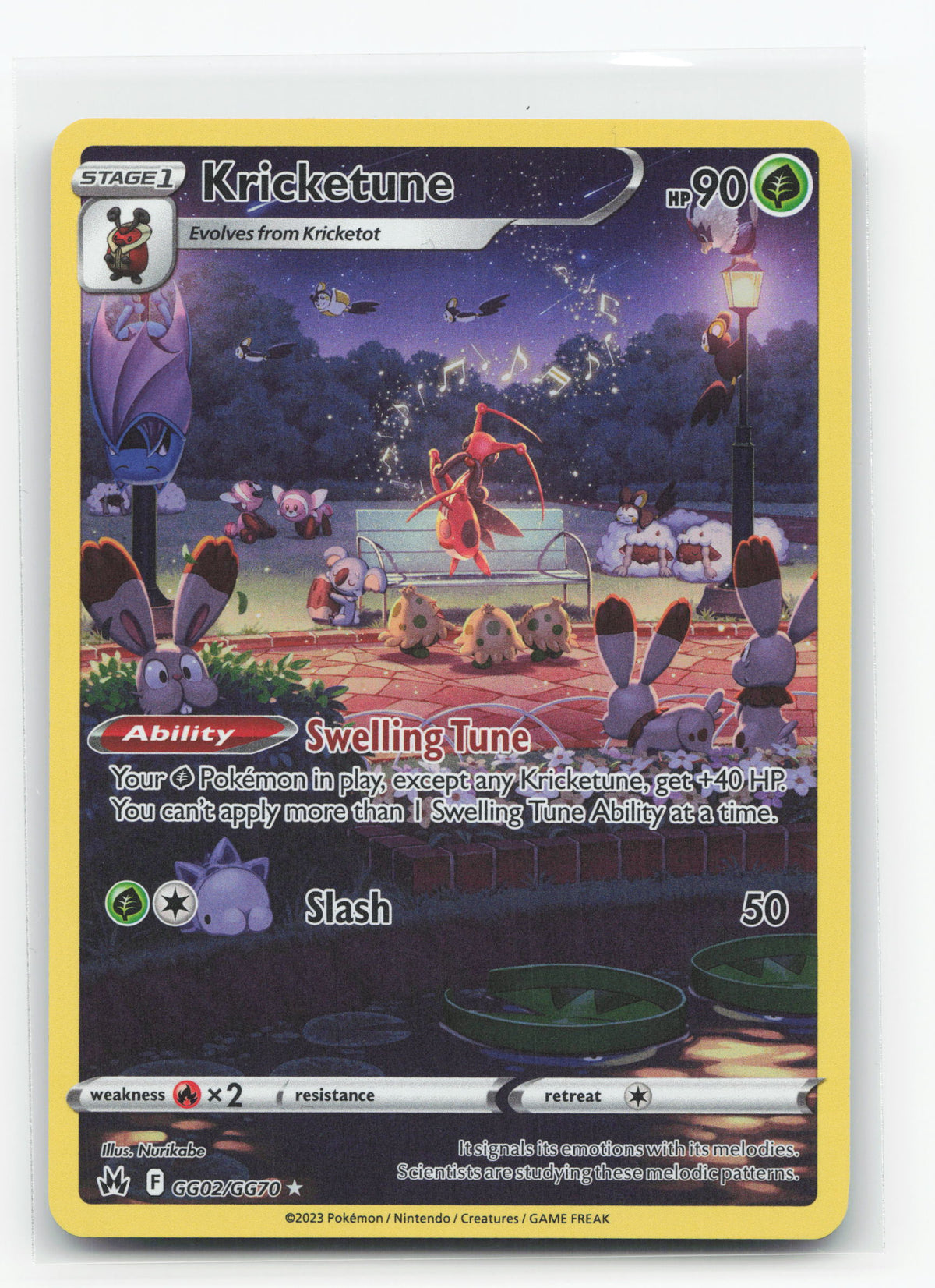 Kricketune GG02/GG70 - Crown Zenith Galarian Gallery