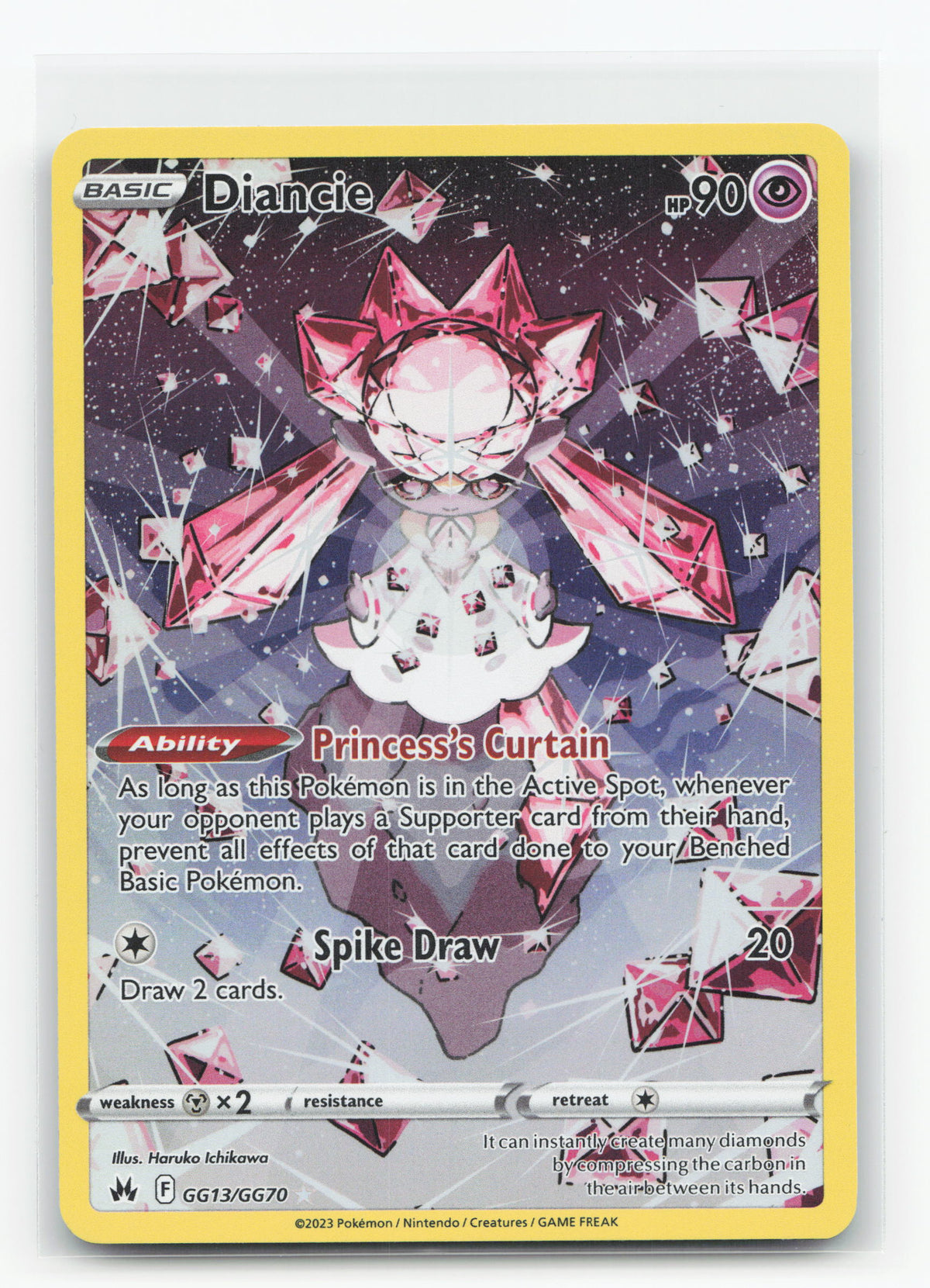 Diancie GG13/GG70 - Crown Zenith Galarian Gallery
