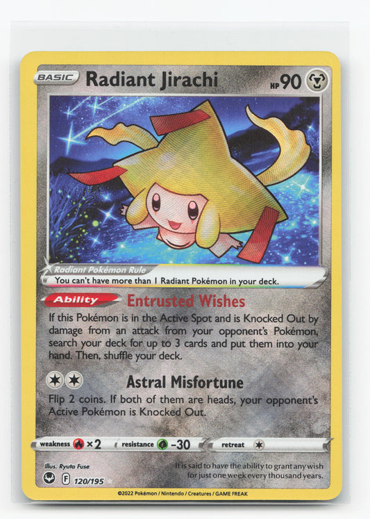 Radiant Jirachi 120/195 - Silver Tempest