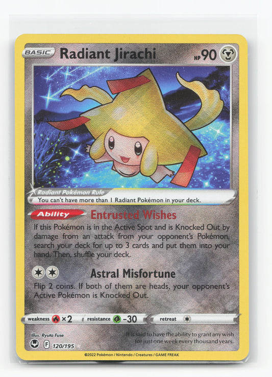 Radiant Jirachi 120/195 - Silver Tempest