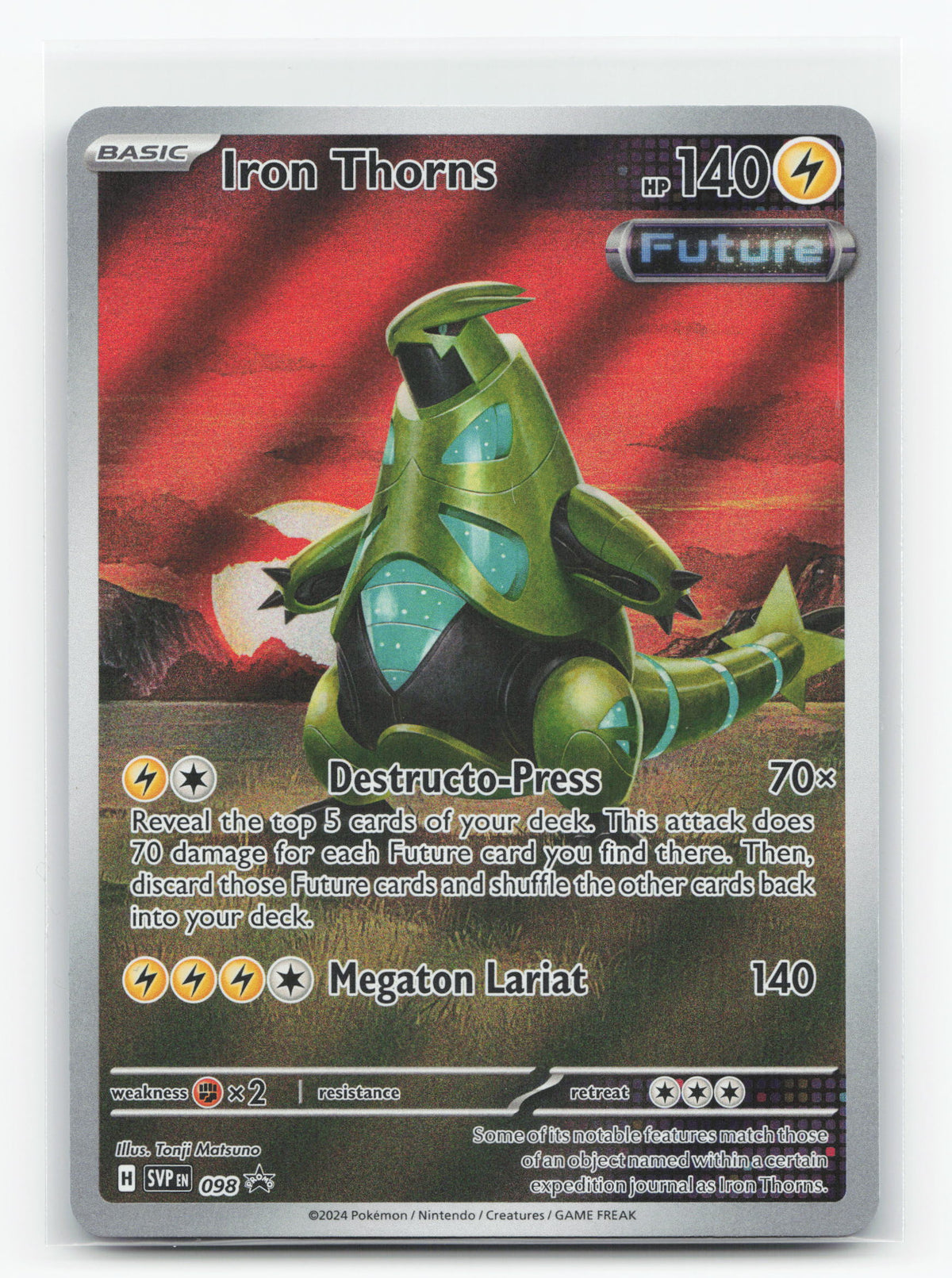 Iron Thorns 098 - Scarlet & Violet Black Star Promos
