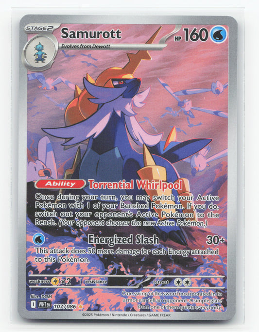 Samurott 107/086 - White Flare