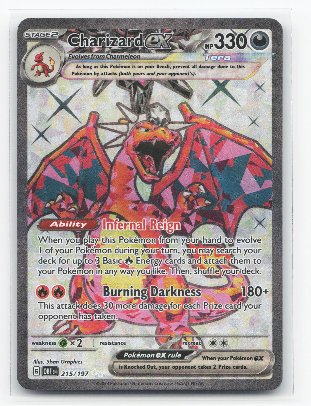 Charizard ex 215/197 - Obsidian Flames