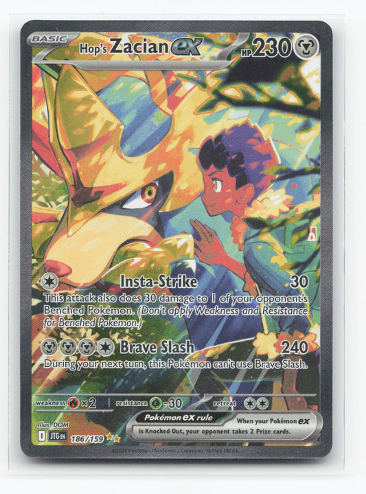 Hop's Zacian ex 186/159 - Journey Together