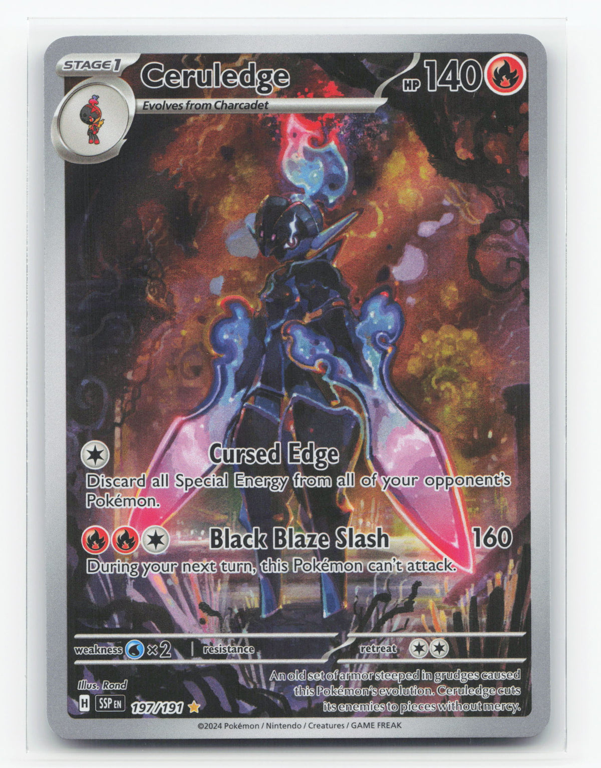 Ceruledge 197/191 - Surging Sparks
