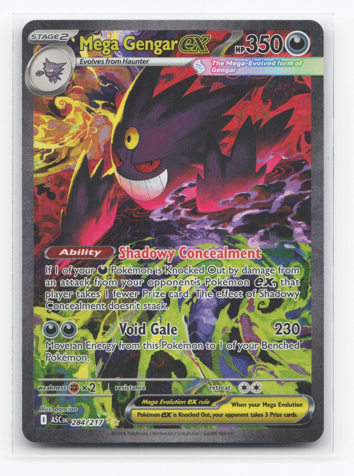 Mega Gengar ex 284/217 - Ascended Heroes