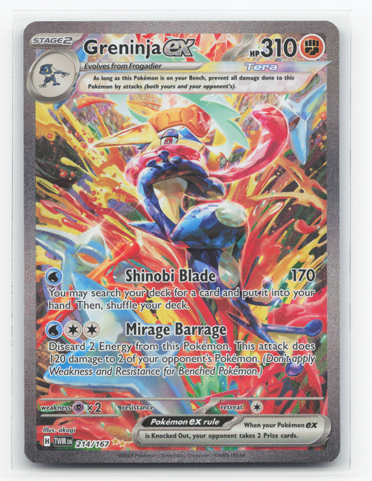 Greninja ex 214/167 - Twilight Masquerade