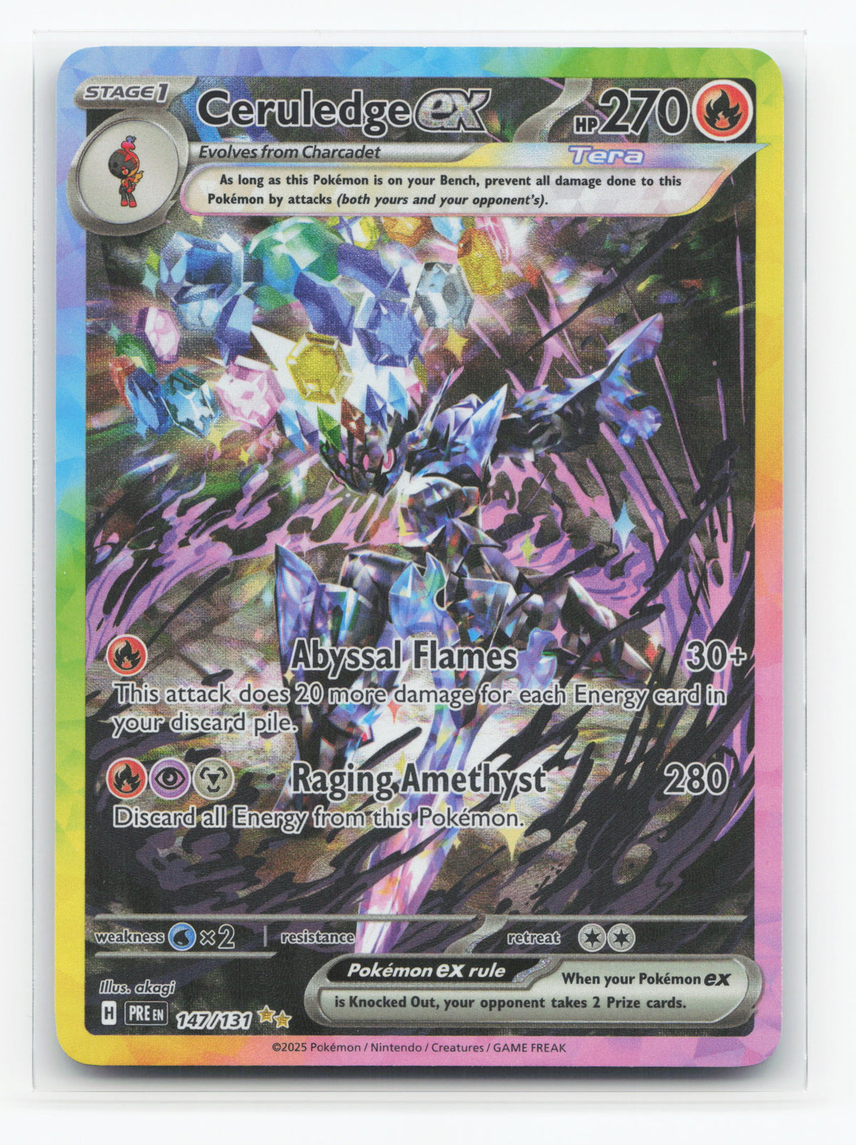 Ceruledge ex 147/131 - Prismatic Evolutions