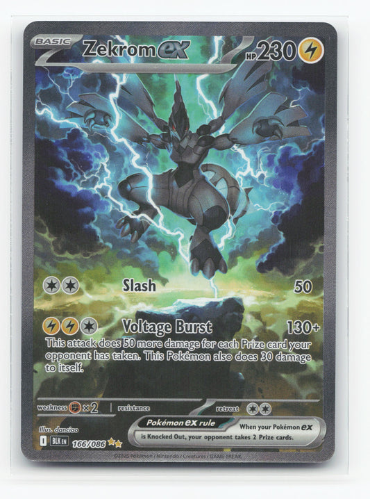 Zekrom ex 166/086 - Black Bolt