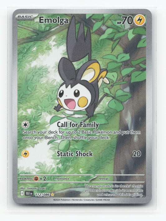 Emolga 112/086 - Black Bolt