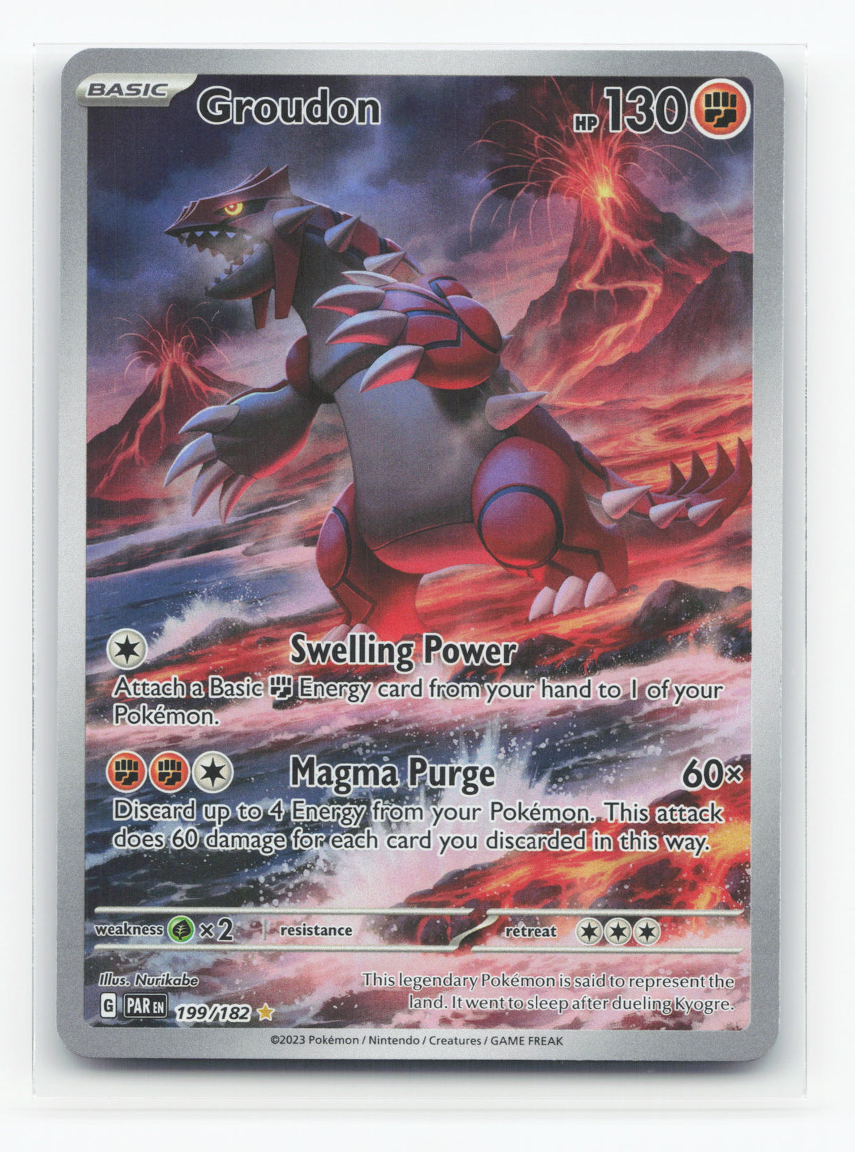 Groudon 199/182 - Paradox Rift