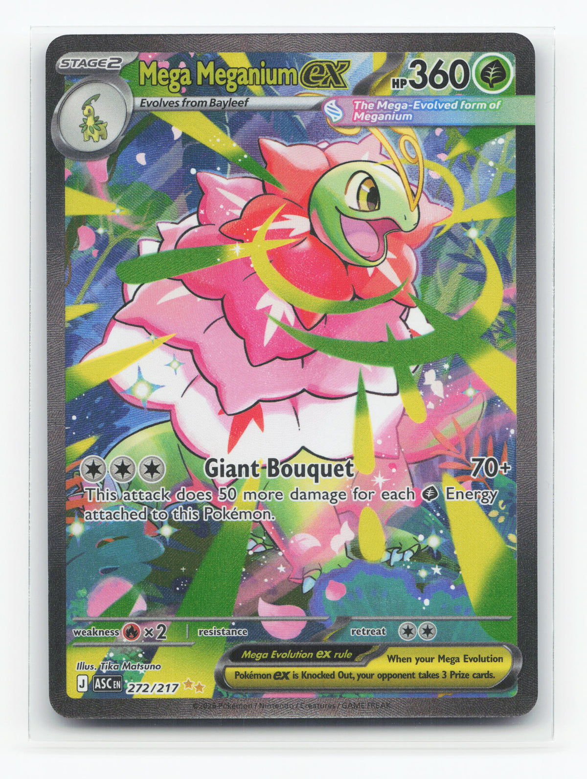 Mega Meganium ex 272/217 - Ascended Heroes