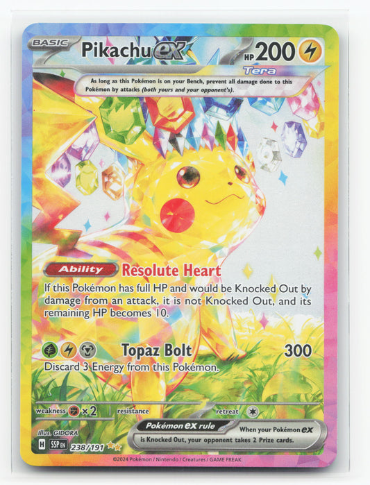 Pikachu ex 238/191 - Surging Sparks
