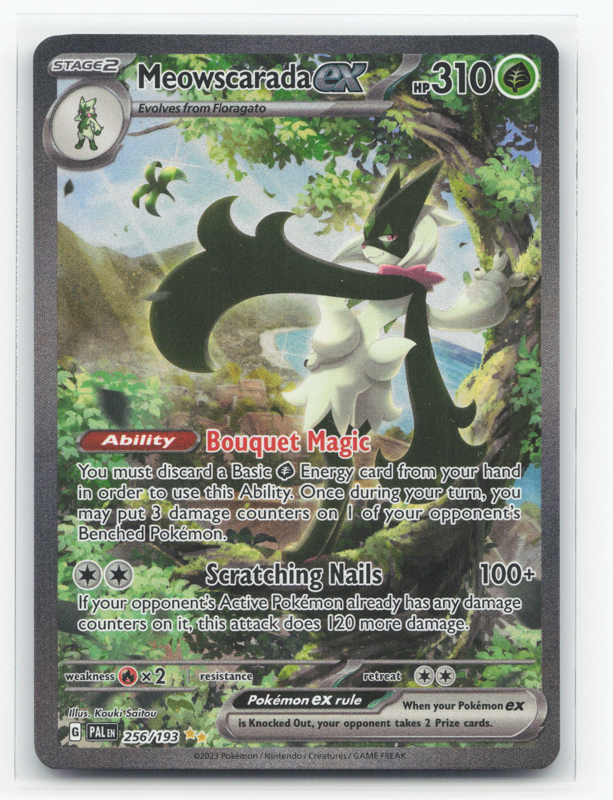 Meowscarada ex 256/193 - Paldea Evolved