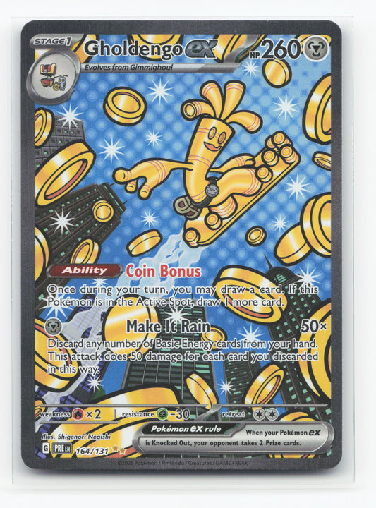 Gholdengo ex 164/131 - Prismatic Evolutions