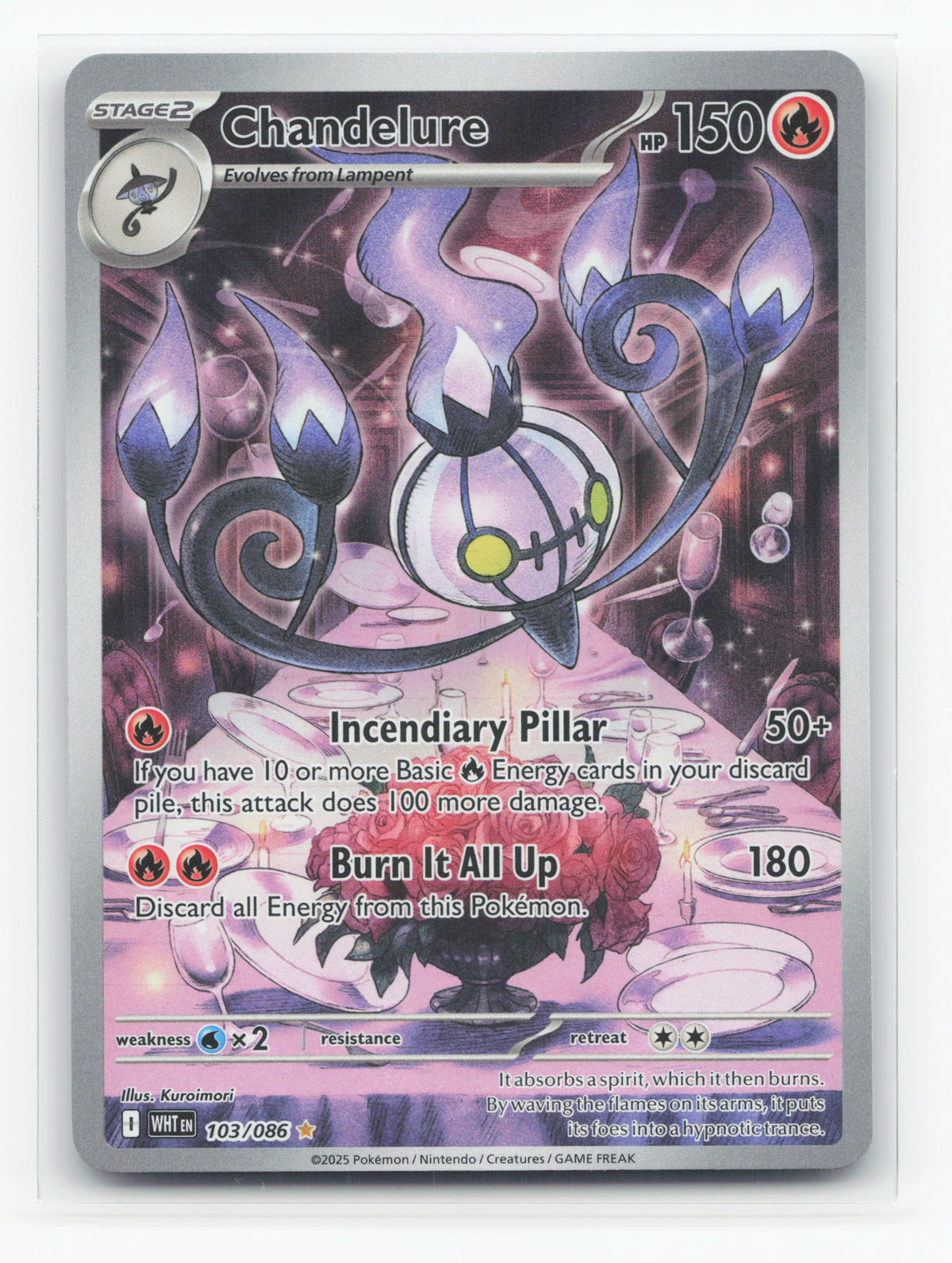 Chandelure 103/086 - White Flare