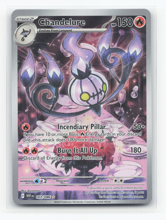 Chandelure 103/086 - White Flare