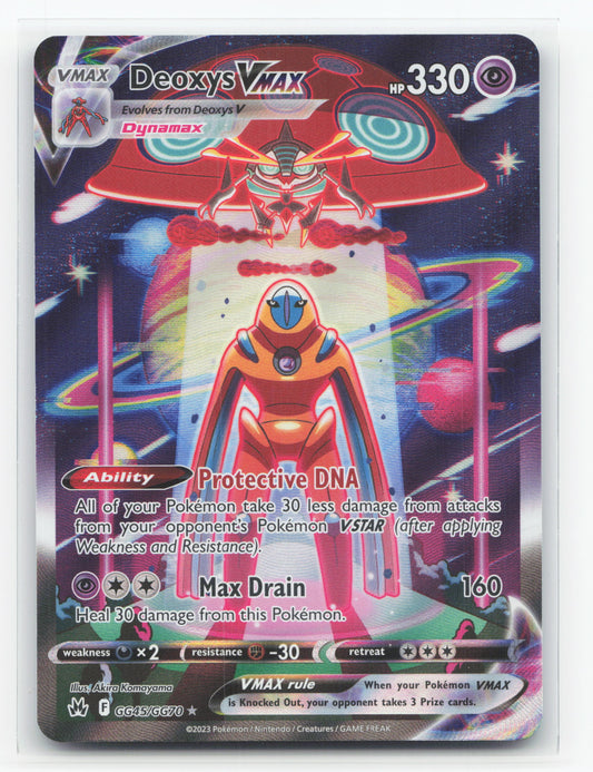 Deoxys VMAX GG45/GG70 - Crown Zenith Galarian Gallery