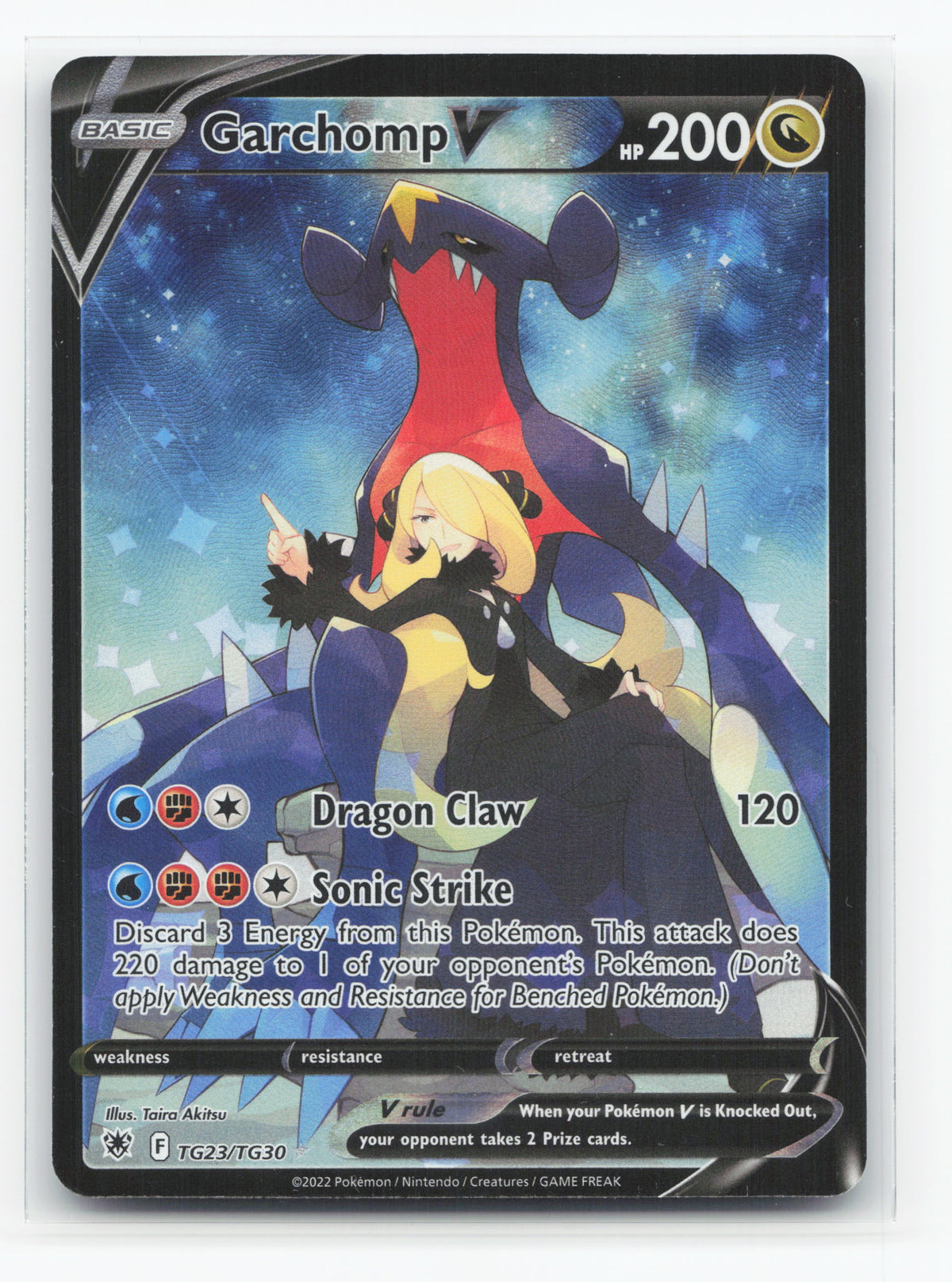 Garchomp V TG23/TG30 - Astral Radiance Trainer Gallery