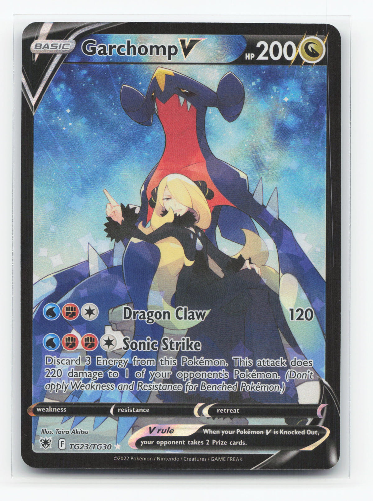 Garchomp V TG23/TG30 - Astral Radiance Trainer Gallery