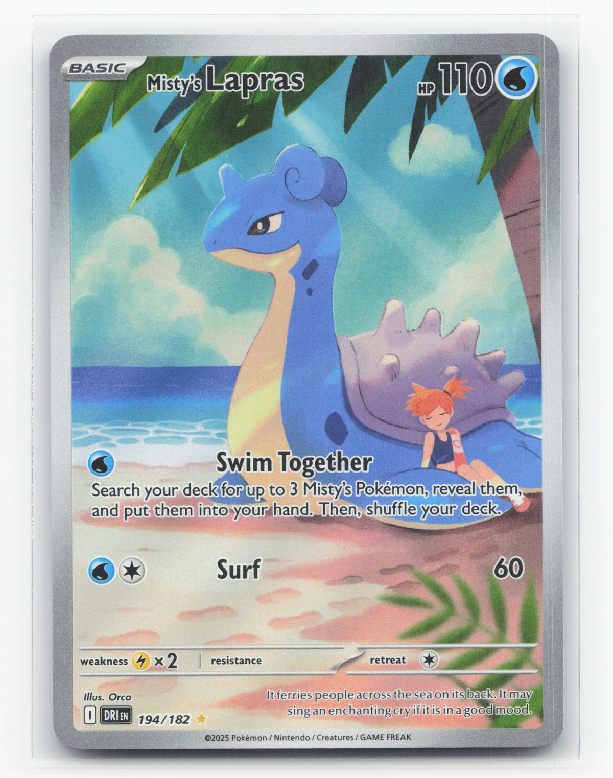 Misty's Lapras 194/182 - Destined Rivals