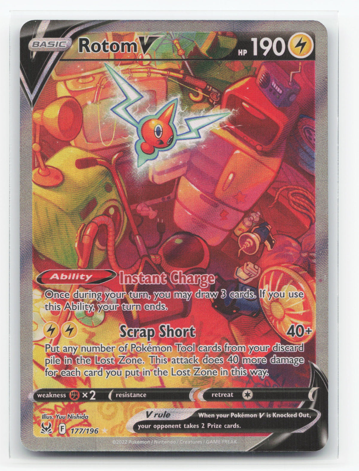 Rotom V 177/196 - Lost Origin