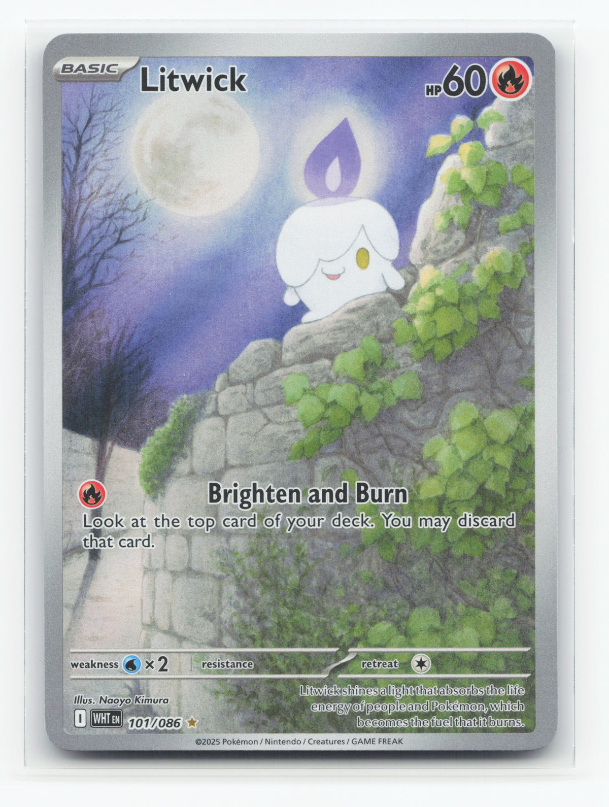 Litwick 101/086 - White Flare