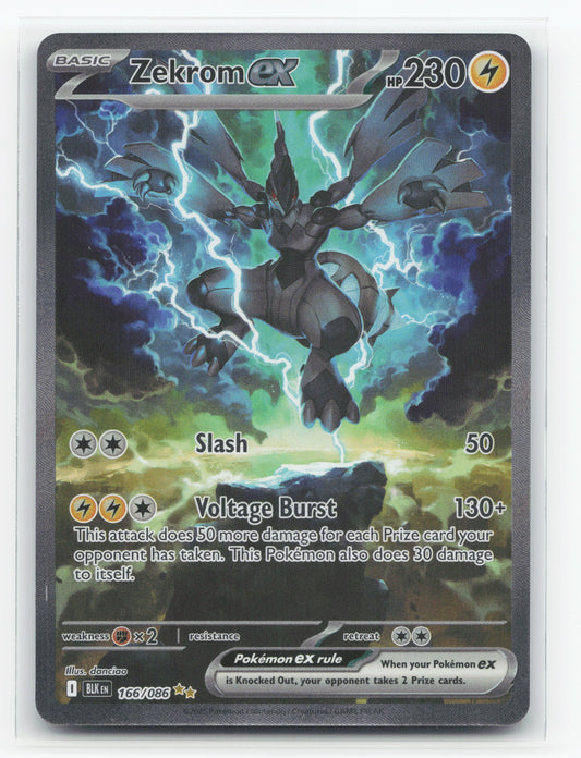 Zekrom ex 166/086 - Black Bolt