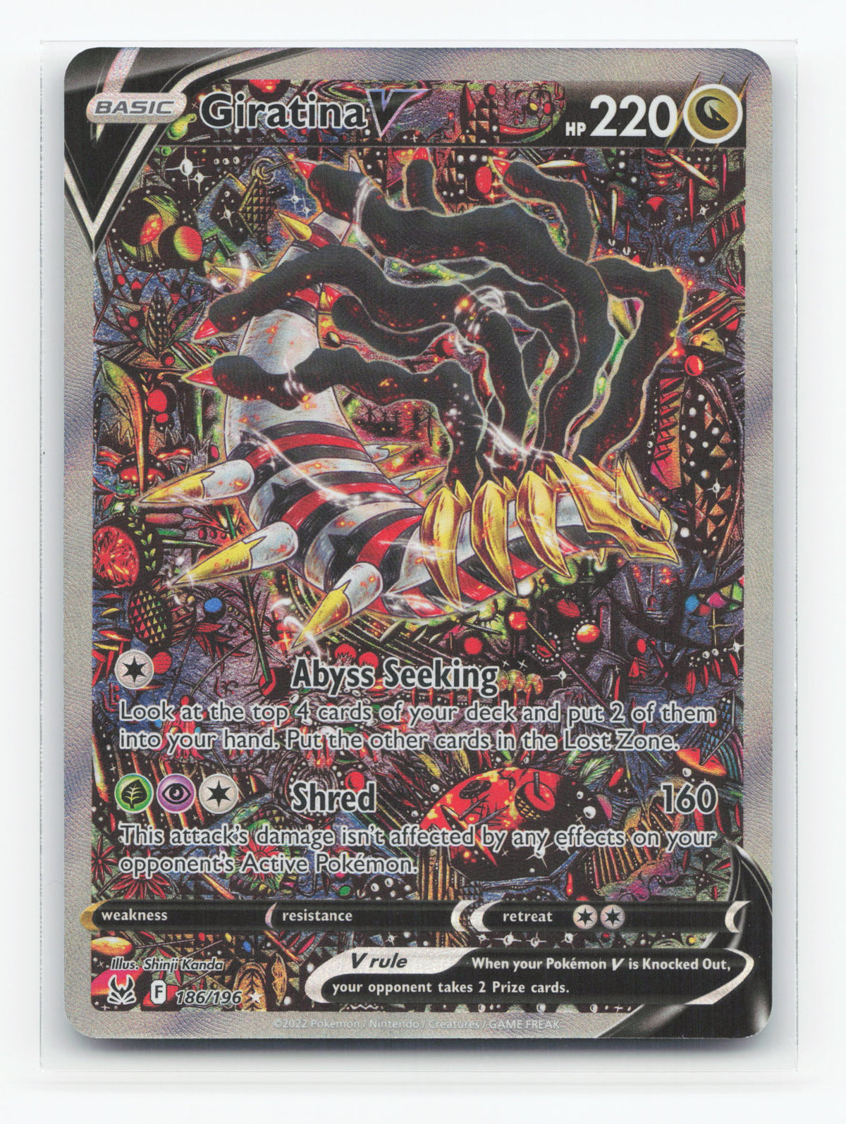 Giratina V 186/196 - Lost Origin