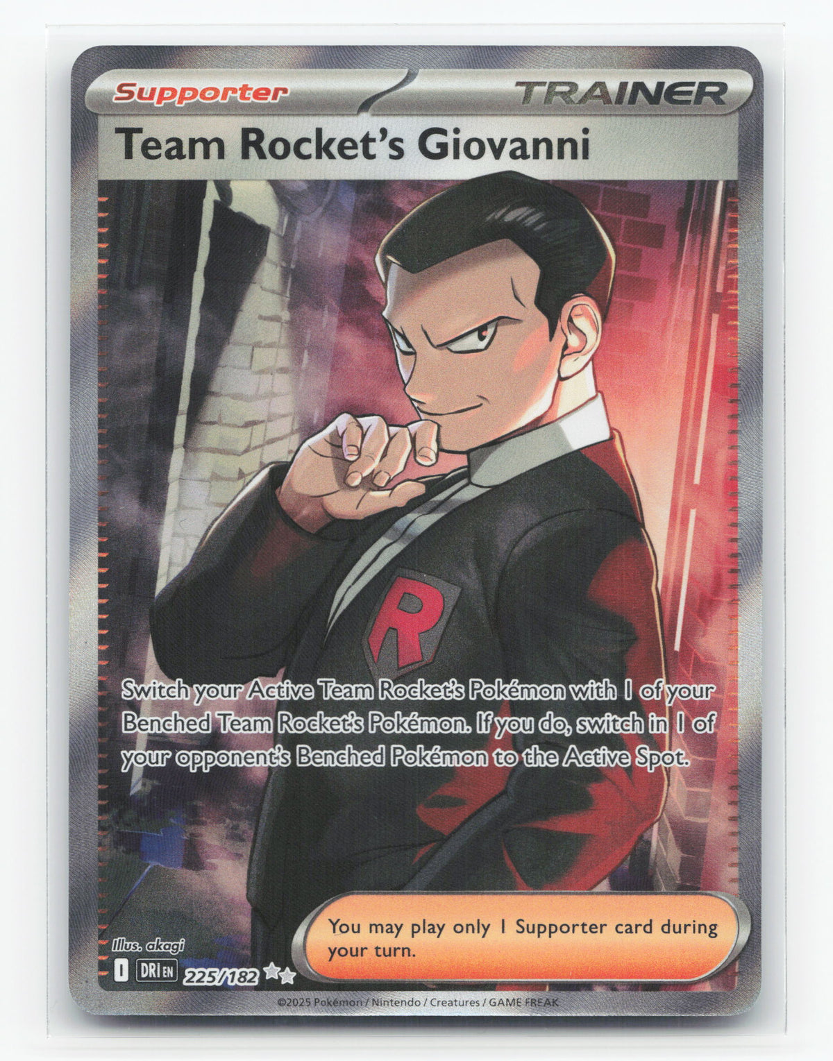 Team Rocket's Giovanni 225/182 - Destined Rivals
